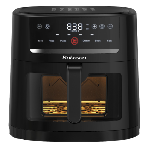 ROHNSON R-2804 Φριτέζα Αέρος 6Lt Μαύρο
