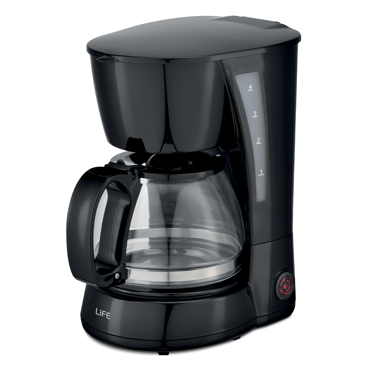 LIFE Robusta Καφετιέρα Φίλτρου 650W Μαύρο - 2