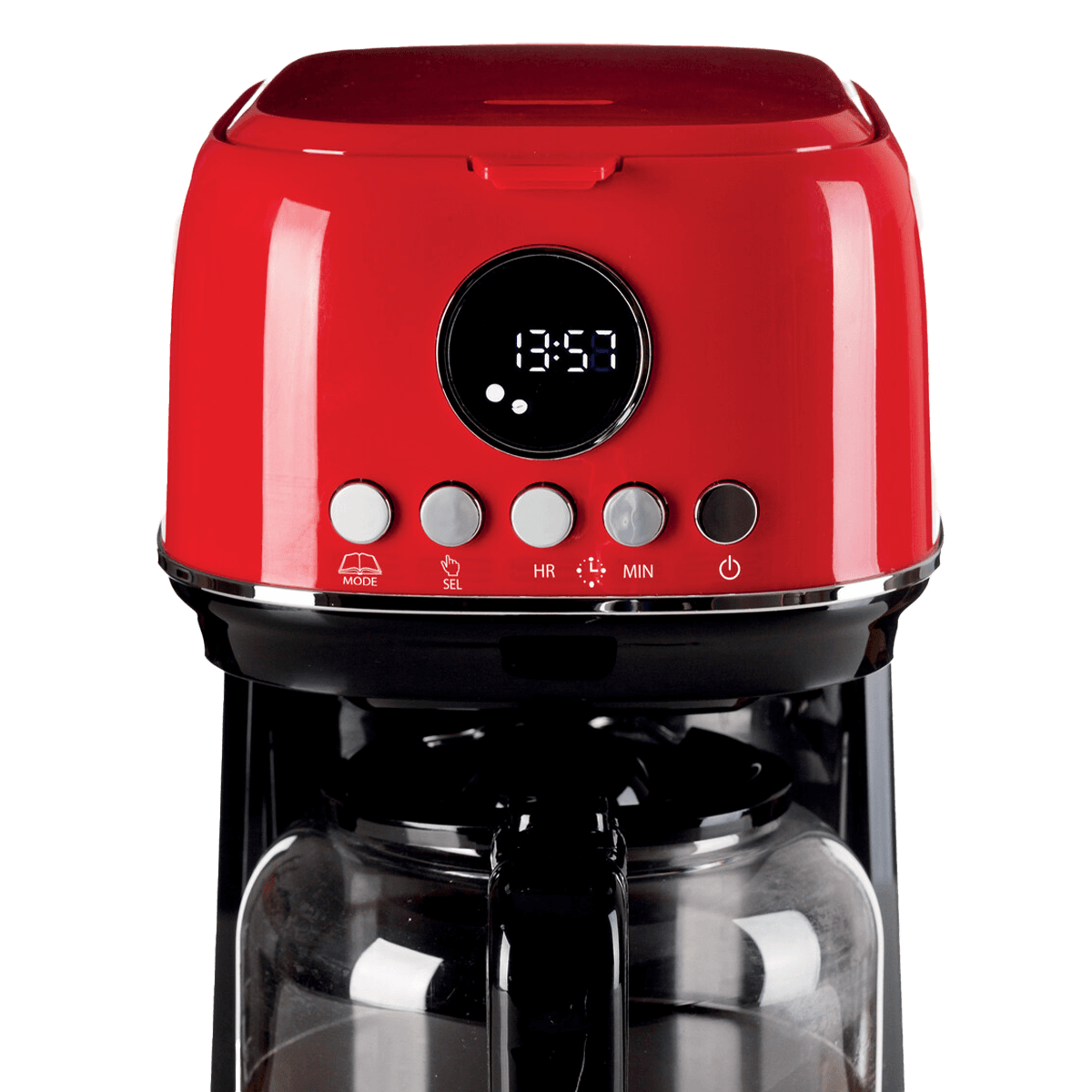 ARIETE 1396/00 Moderna Καφετιέρα Φίλτρου 900W Κόκκινο - 3