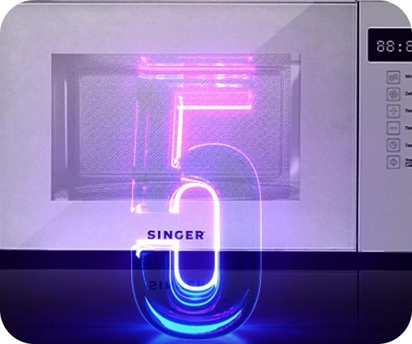 Φούρνος Μικροκυμάτων SINGER MW20WD 5