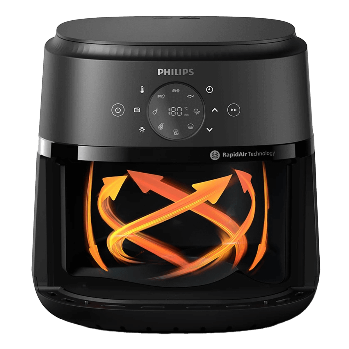 PHILIPS NA231/00 Series 2000 Φριτέζα Αέρος 6.2Lt Μαύρο - 2
