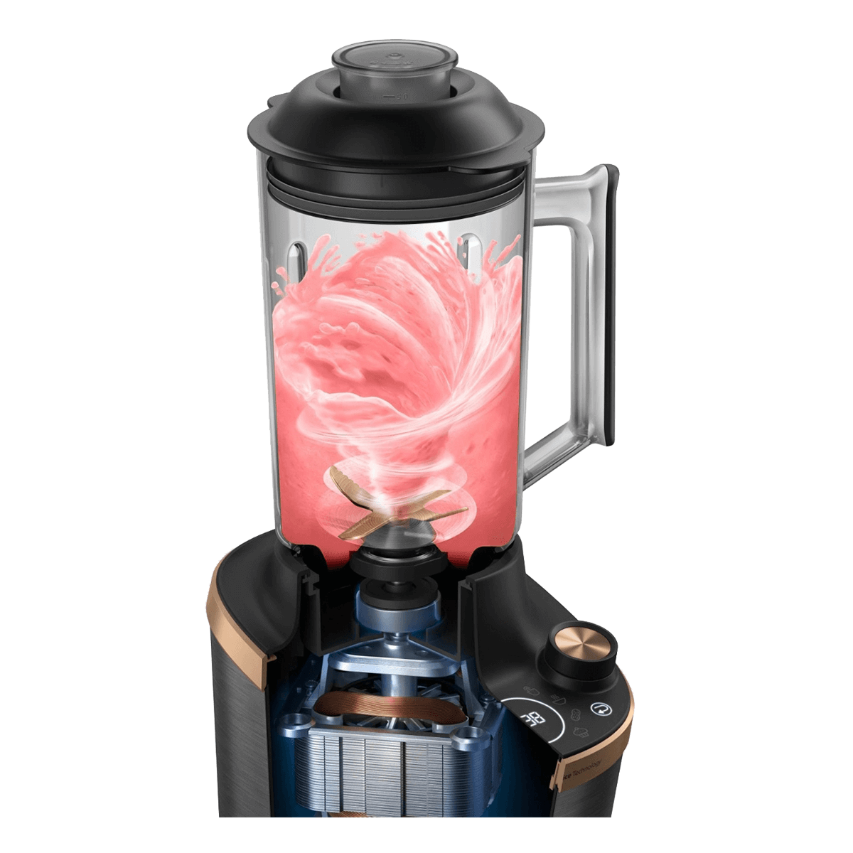 PHILIPS HR3770/10 Flip&Juice Μπλέντερ 1500W Μαύρο - 4
