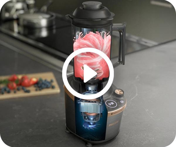 PHILIPS HR3770/10 Flip&Juice blender 1500W video