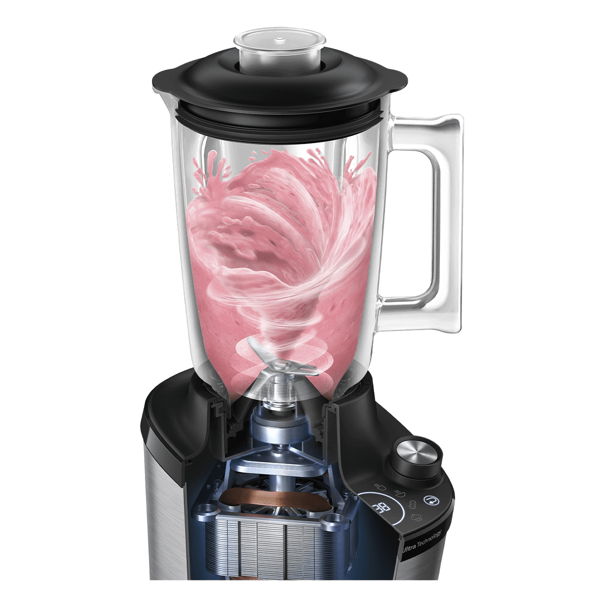 PHILIPS HR3760/10 ProBlend Ultra Μπλέντερ 1500W Μαύρο - 3