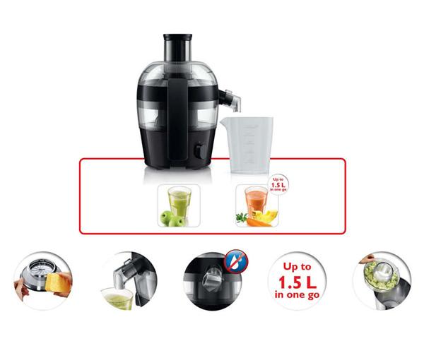 PHILIPS HR1832/00 Viva Αποχυμωτής 500W 1.5lt capacity
