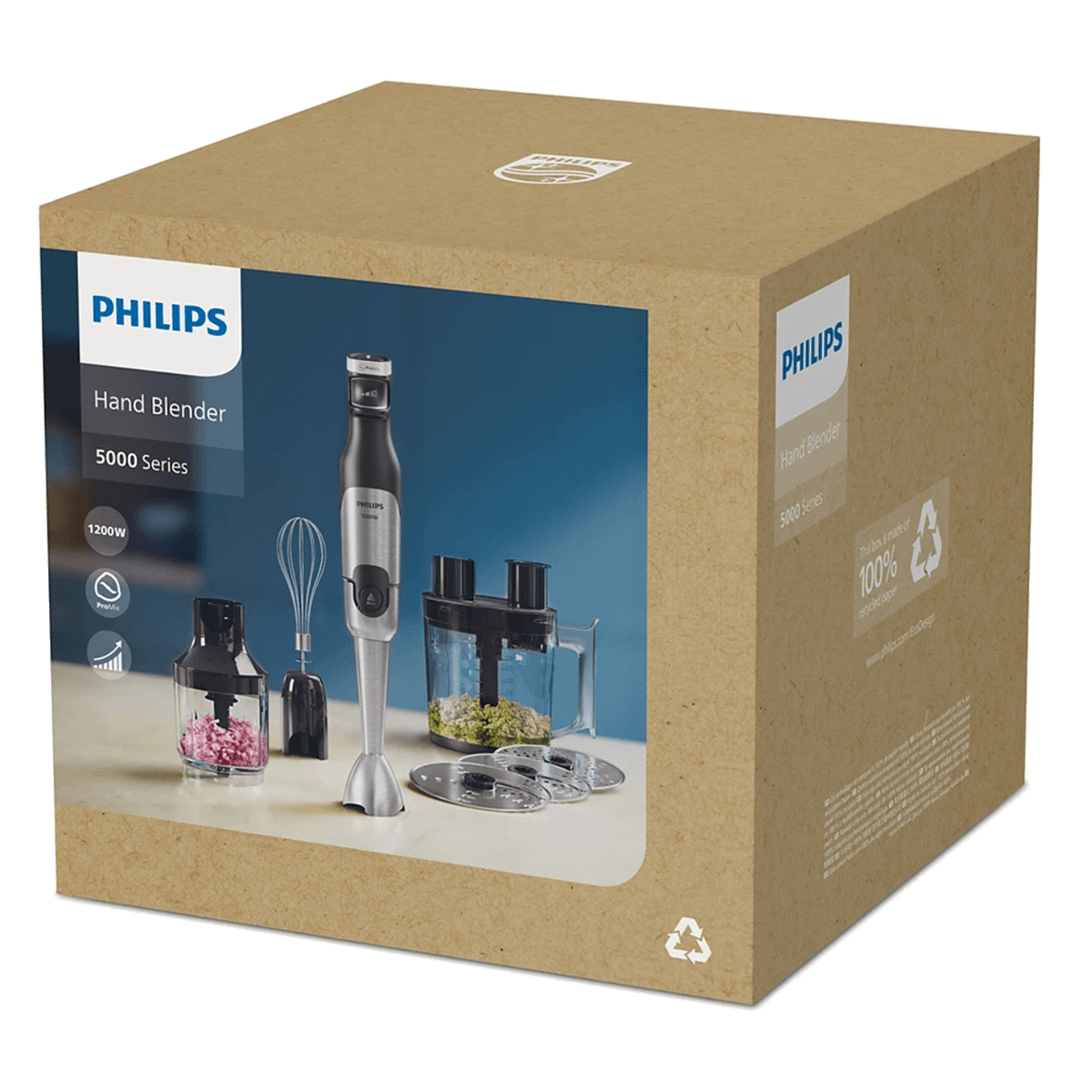 PHILIPS HR2685/00 Series 5000 Ραβδομπλέντερ 1200W Μαύρο - 5
