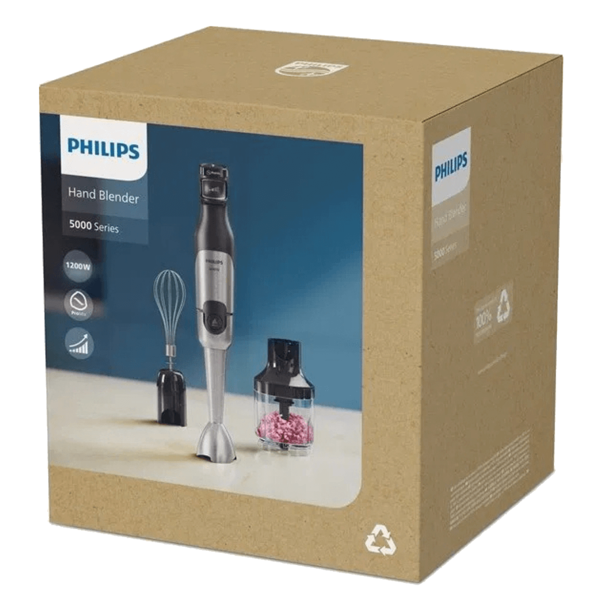 PHILIPS HR2683/00 Series 5000 Ραβδομπλέντερ 1200W Μαύρο - 5