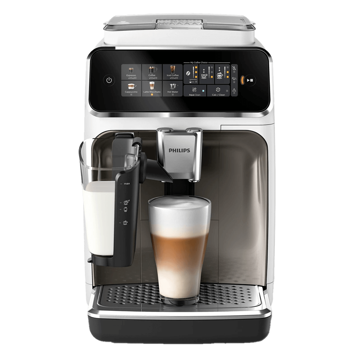 PHILIPS EP3343/90 Series 3300 Αυτόματη Μηχανή Espresso 1500W Ασημί
