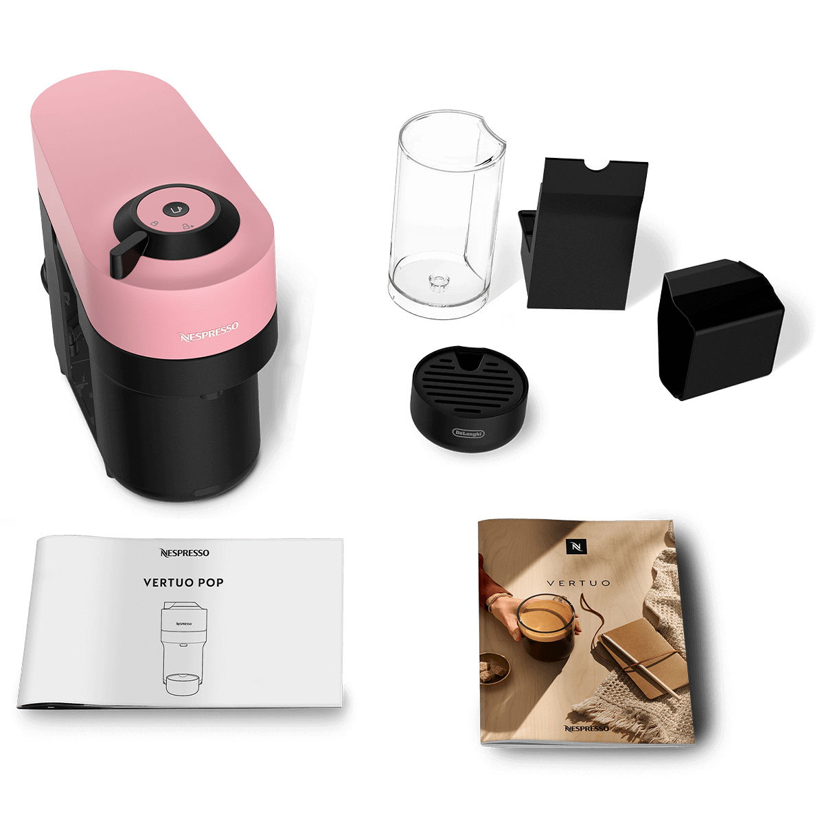DELONGHI ENV90.P Μηχανή Καφέ Nespresso Vertuo Pop Candy Pink - 5