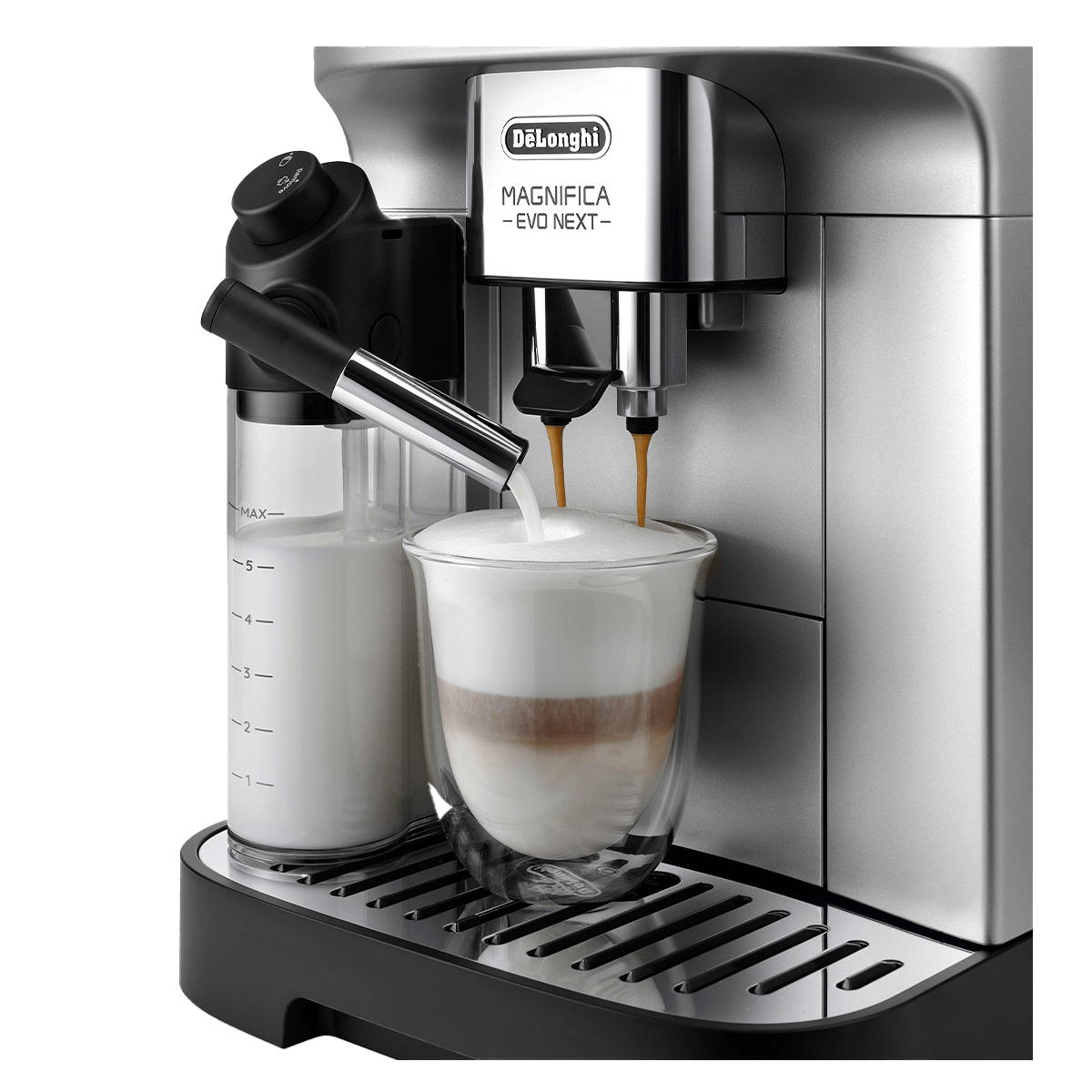 DELONGHI ECAM310.80.SB Magnifica Evo Next Αυτόματη Μηχανή Espresso 1450W Ασημί - 2