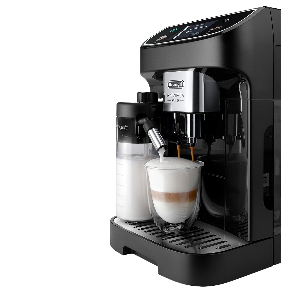 DELONGHI ECAM320.60.B Magnifica Plus Αυτόματη Μηχανή Espresso 1450W Μαύρο - 2