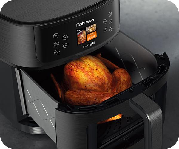 ROHNSON R-2884 InnoFry AI Φριτέζα Αέρος capacity