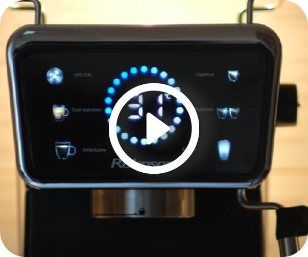 ROHNSON R-98015 Hot & Cold Μηχανή Espresso
