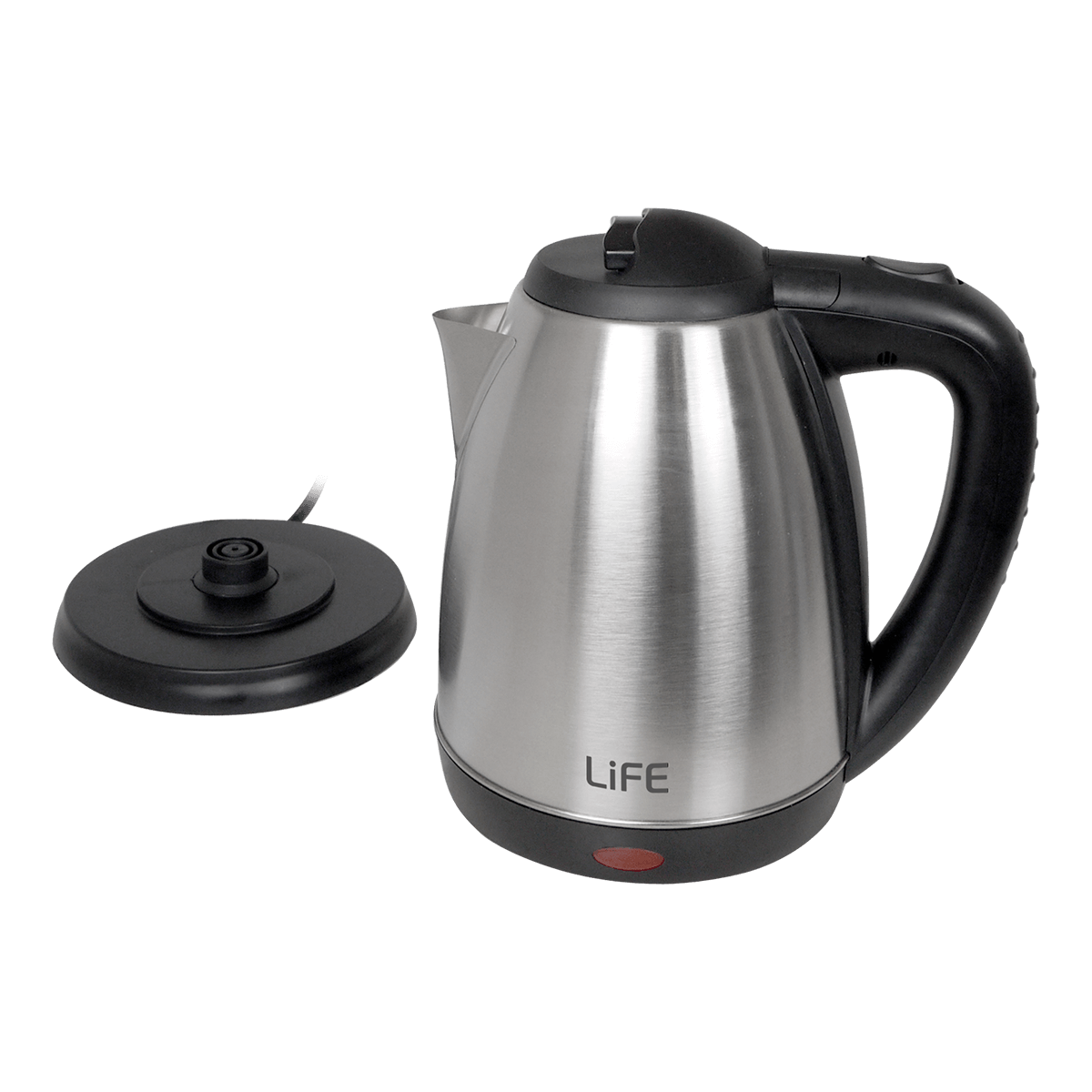 LIFE Aqua Βραστήρας 1.8Lt Ασημί - 3