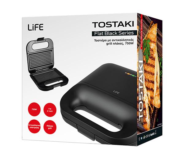 LIFE Tostaki Τοστιέρα 750W