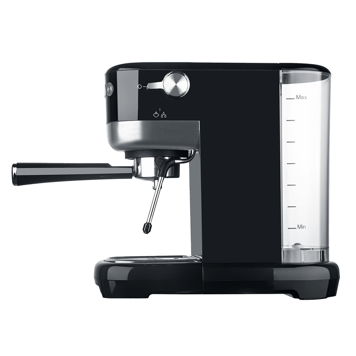 ROHNSON R-98014 Χειροκίνητη Μηχανή Καφέ Espresso Μαύρο - 3