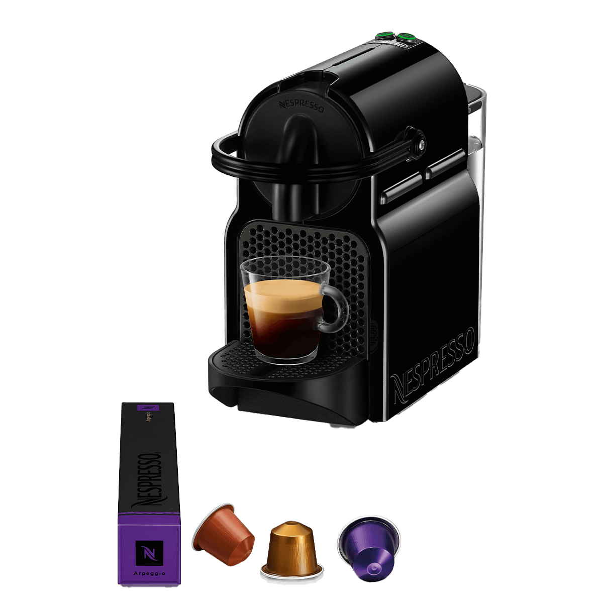 DELONGHI EN80.B Μηχανή Καφέ Nespresso Original Inissia Black
