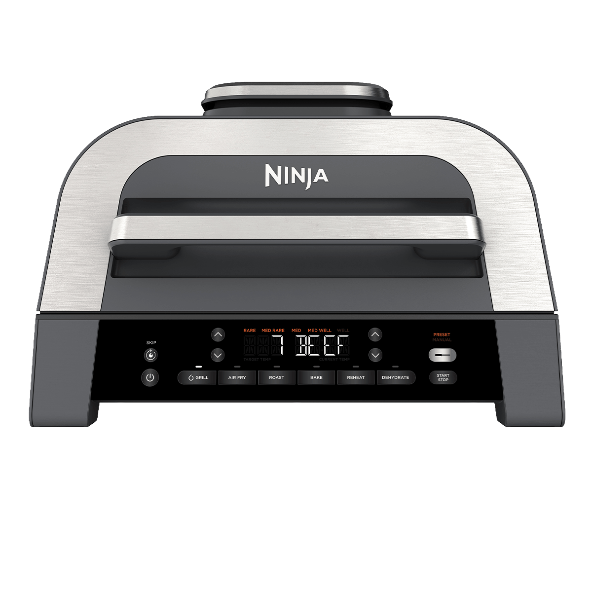 NINJA DG551EU Foodi Max Air Grill & Air Fryer Ασημί