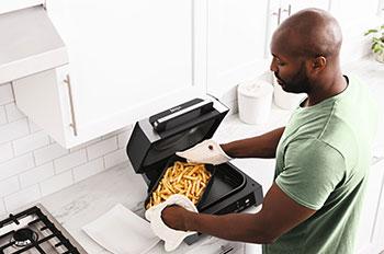 NINJA DG551EU Foodi Max Air Grill & Air Fryer Ασημί