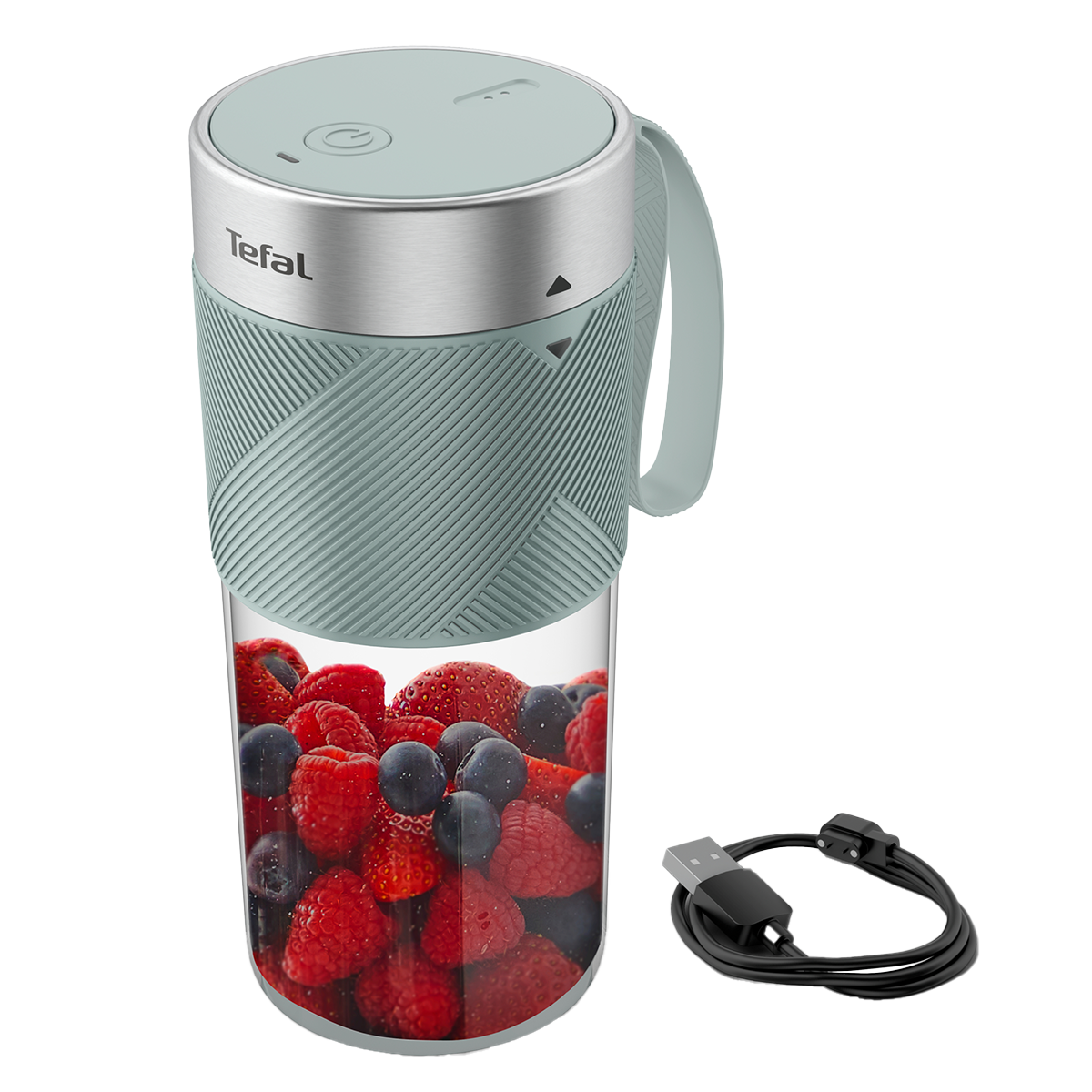 TEFAL BL1C0430 Lightmix Ασύρματο Φορητό Μπλέντερ 300ml Γκρι - 2