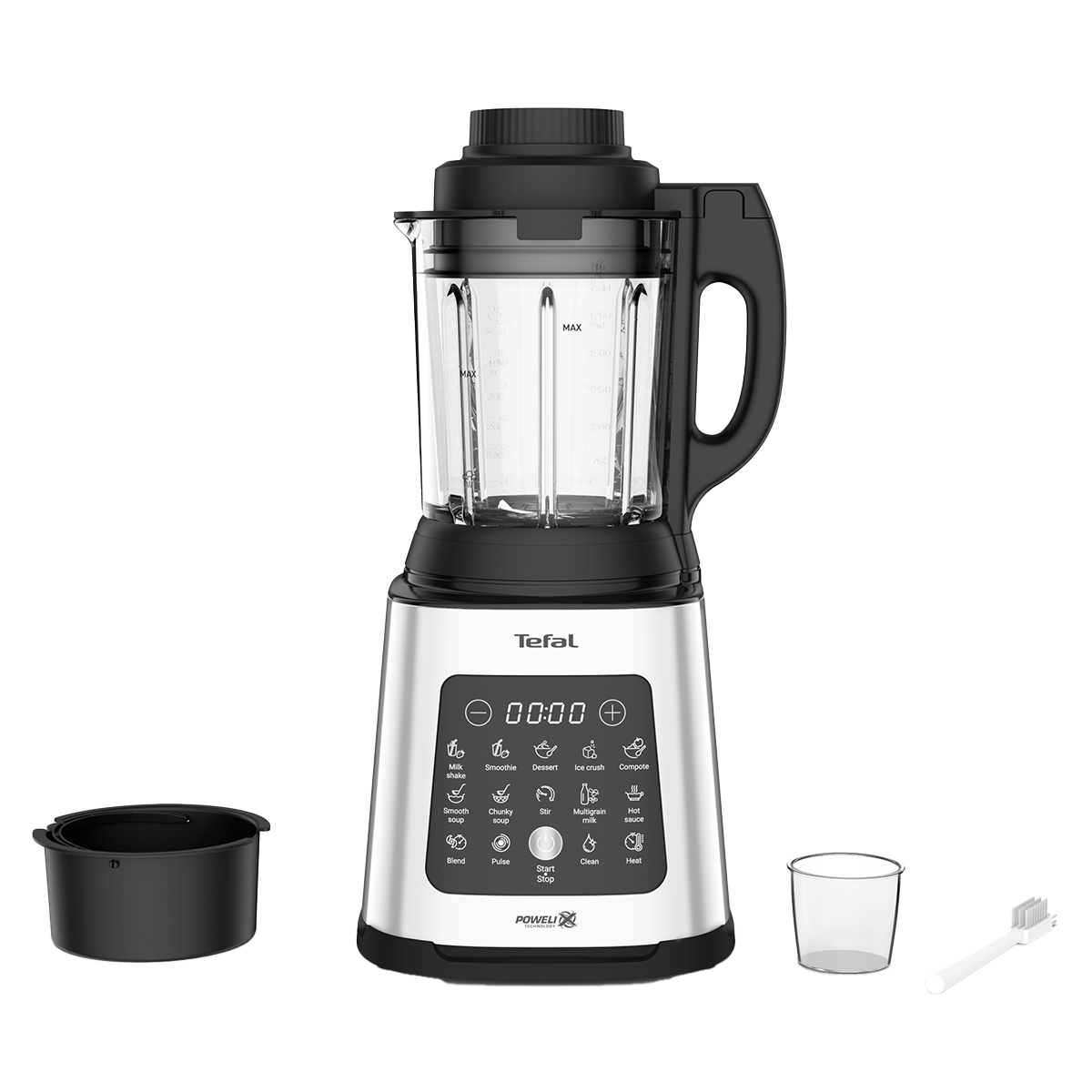 TEFAL BL83SD PerfectMix Cook Μπλέντερ 1400W Μαύρο