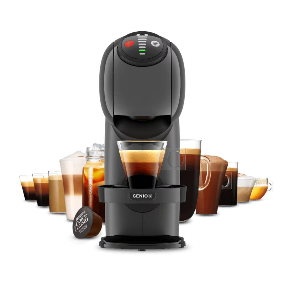 KRUPS KP243B Μηχανή Καφέ Espresso NESCAFE Dolce Gusto Genio S Grey