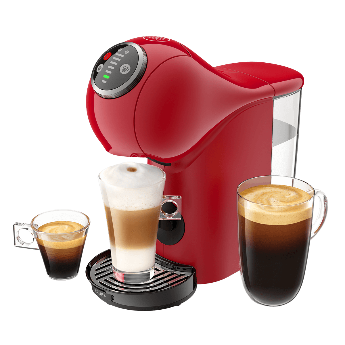 KRUPS KP3405 Μηχανή Καφέ Espresso NESCAFE Dolce Gusto Genio S Plus Red - 2