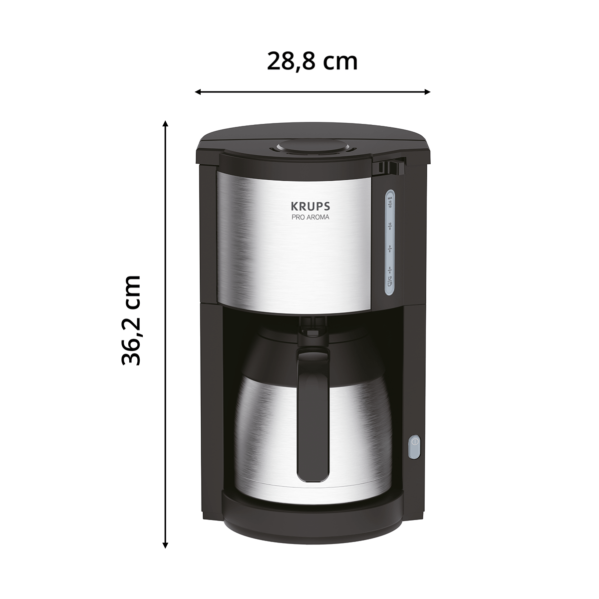 KRUPS KM305D Pro Aroma Καφετιέρα Φίλτρου 800W Μαύρο - 3