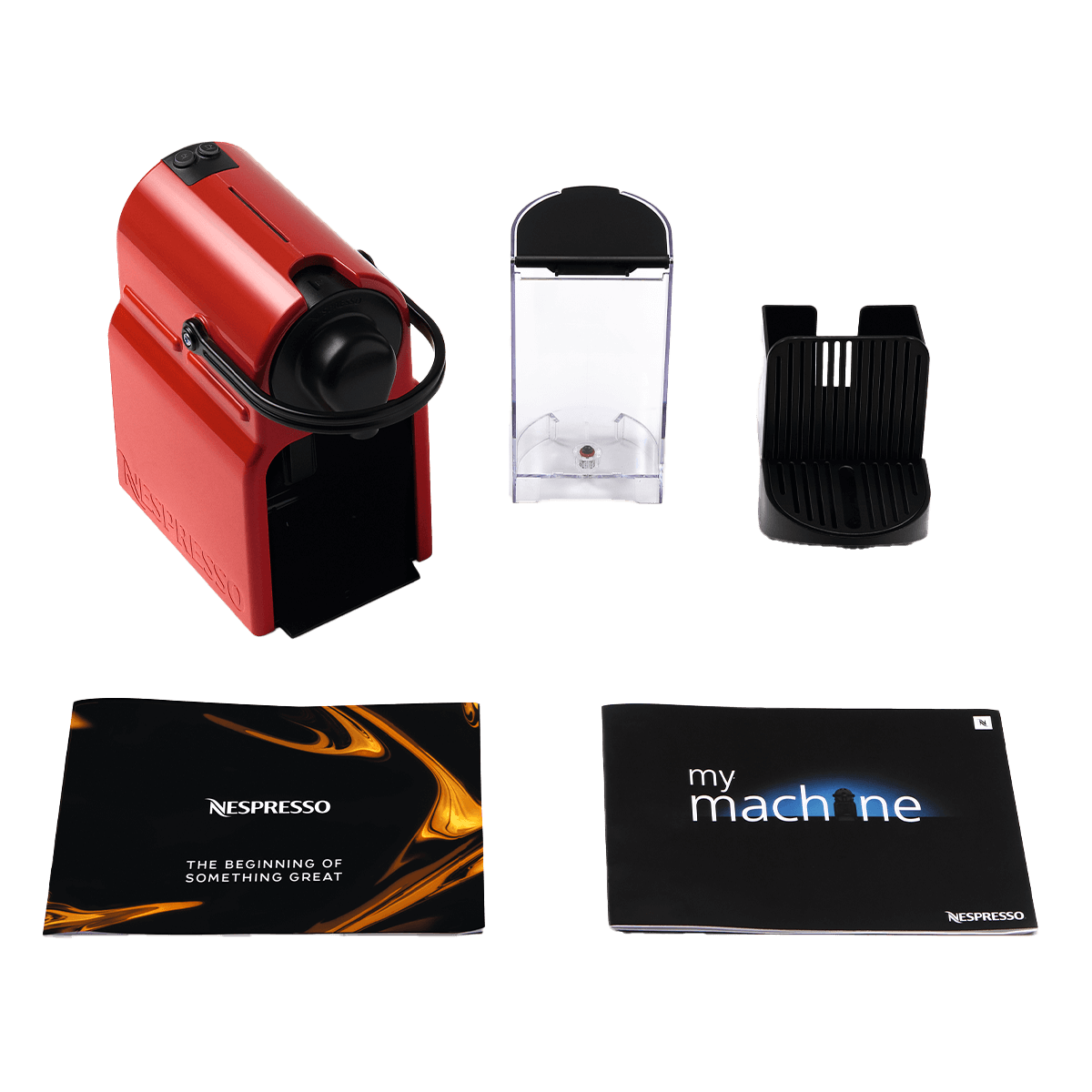 KRUPS XN1005V1 Μηχανή Καφέ Nespresso Original Inissia Red - 5
