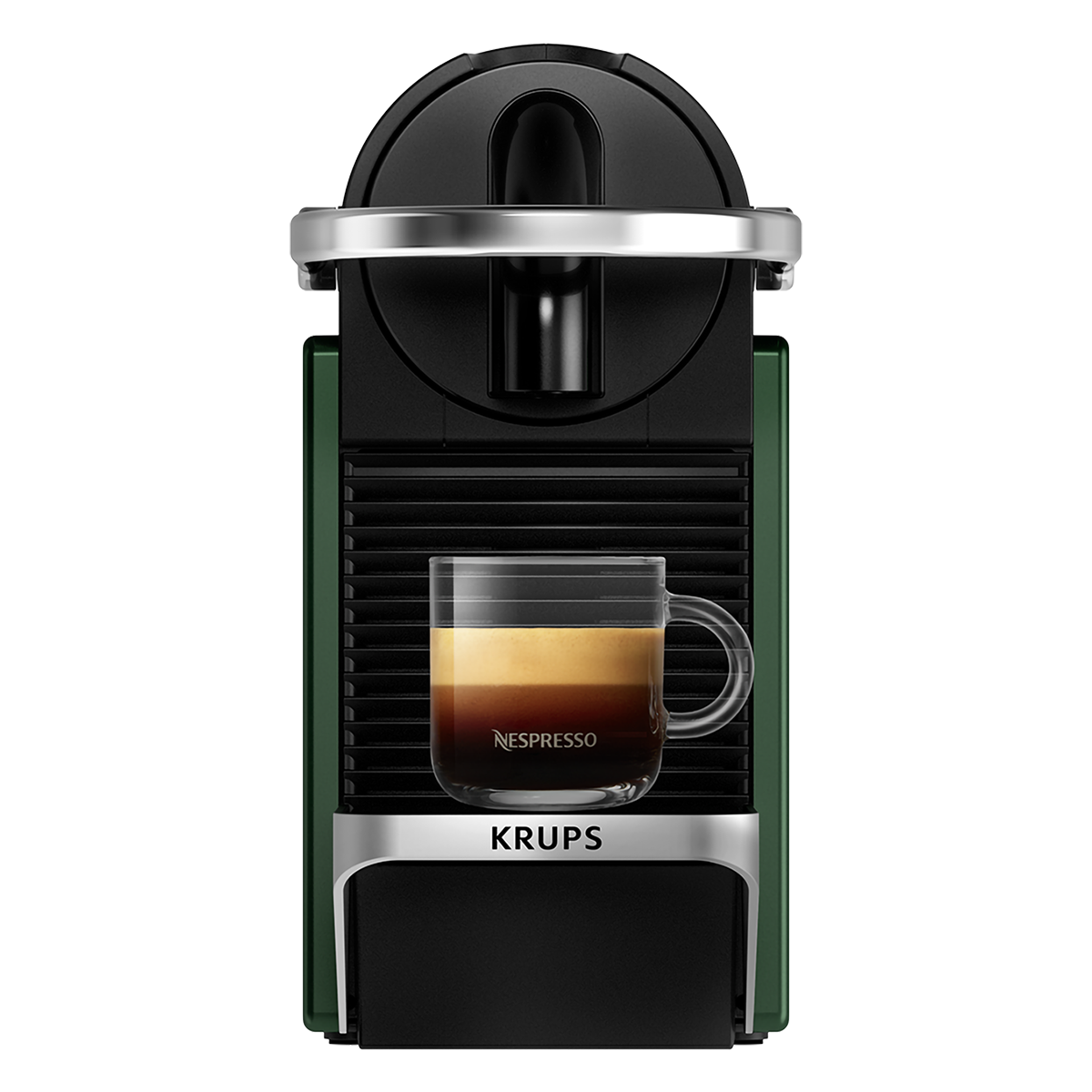 KRUPS XN3063V Μηχανή Καφέ Nespresso Original Pixie Dark Green - 2