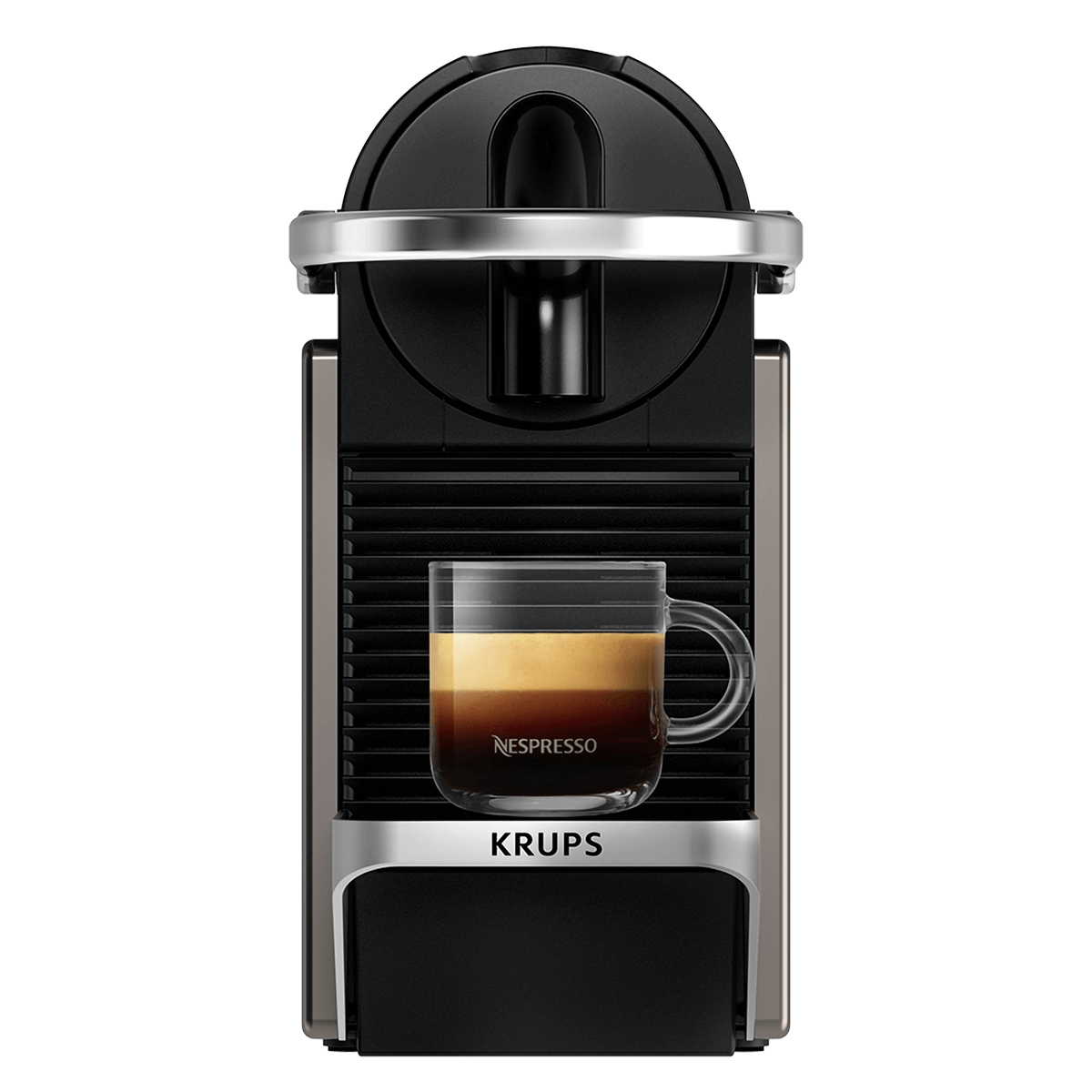KRUPS XN306TV Μηχανή Καφέ Nespresso Original Pixie Titan - 2