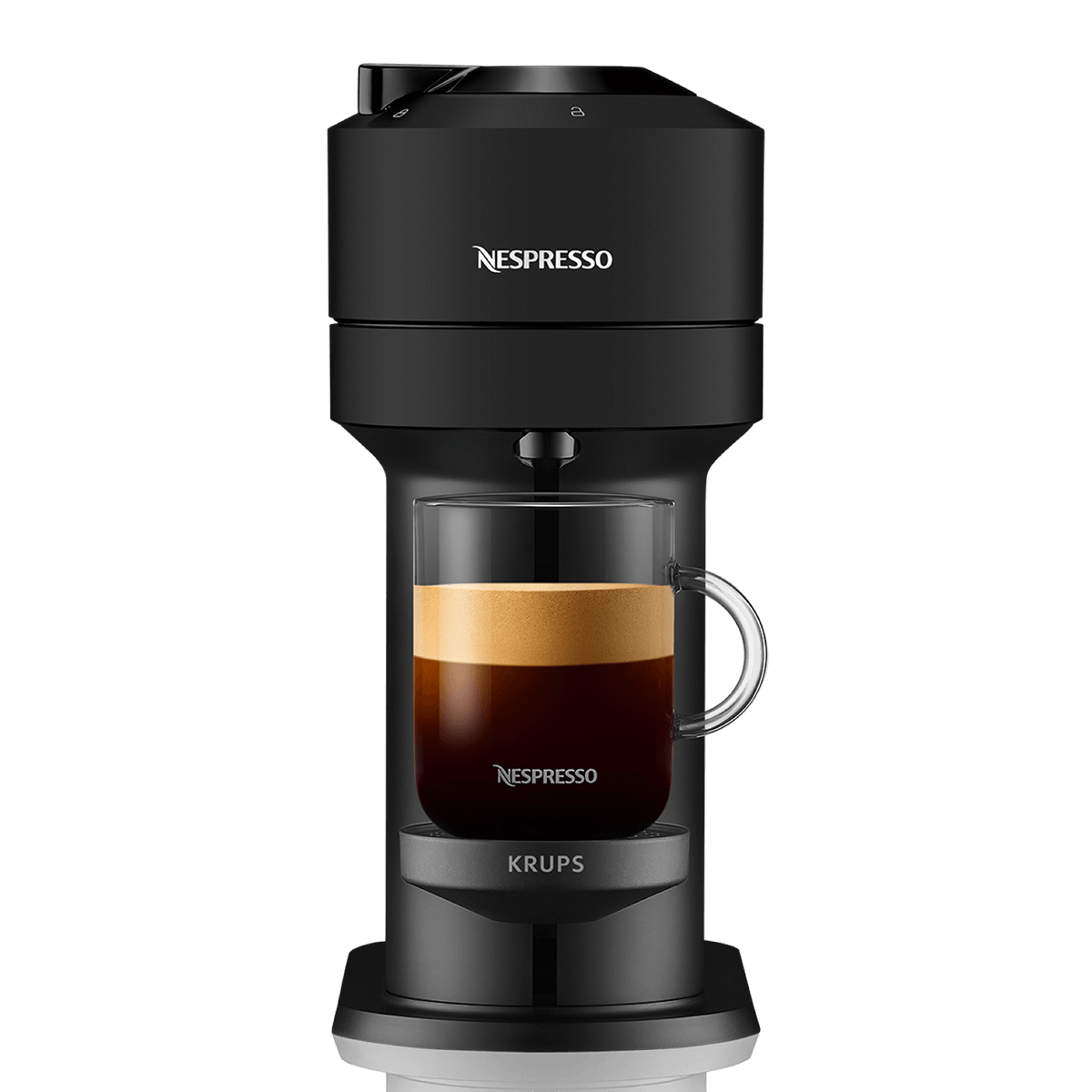 KRUPS XN910NS Μηχανή Καφέ Nespresso Vertuo Next Matt Black - 2
