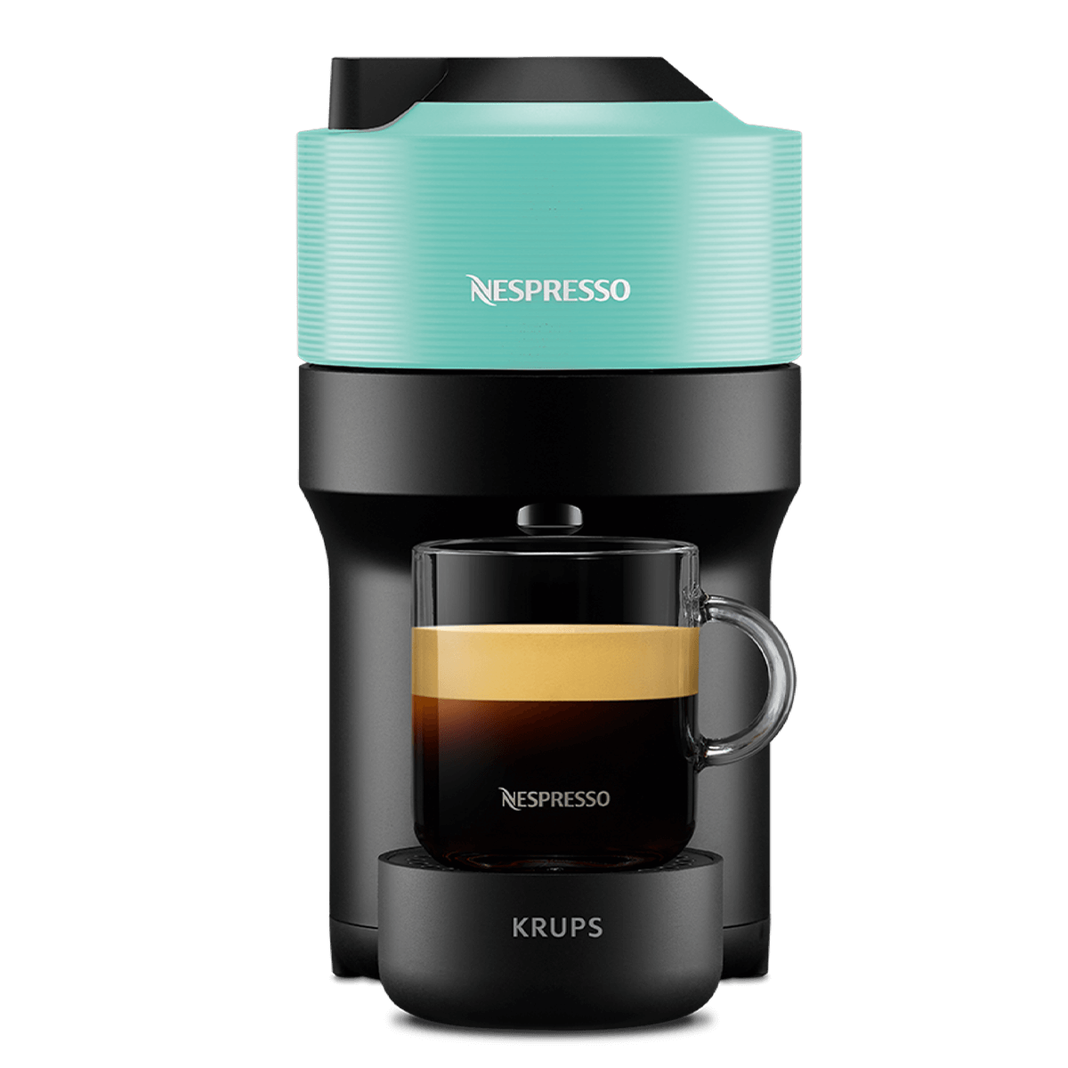 KRUPS XN9204 Μηχανή Καφέ Nespresso Vertuo Pop Aqua Mint - 2