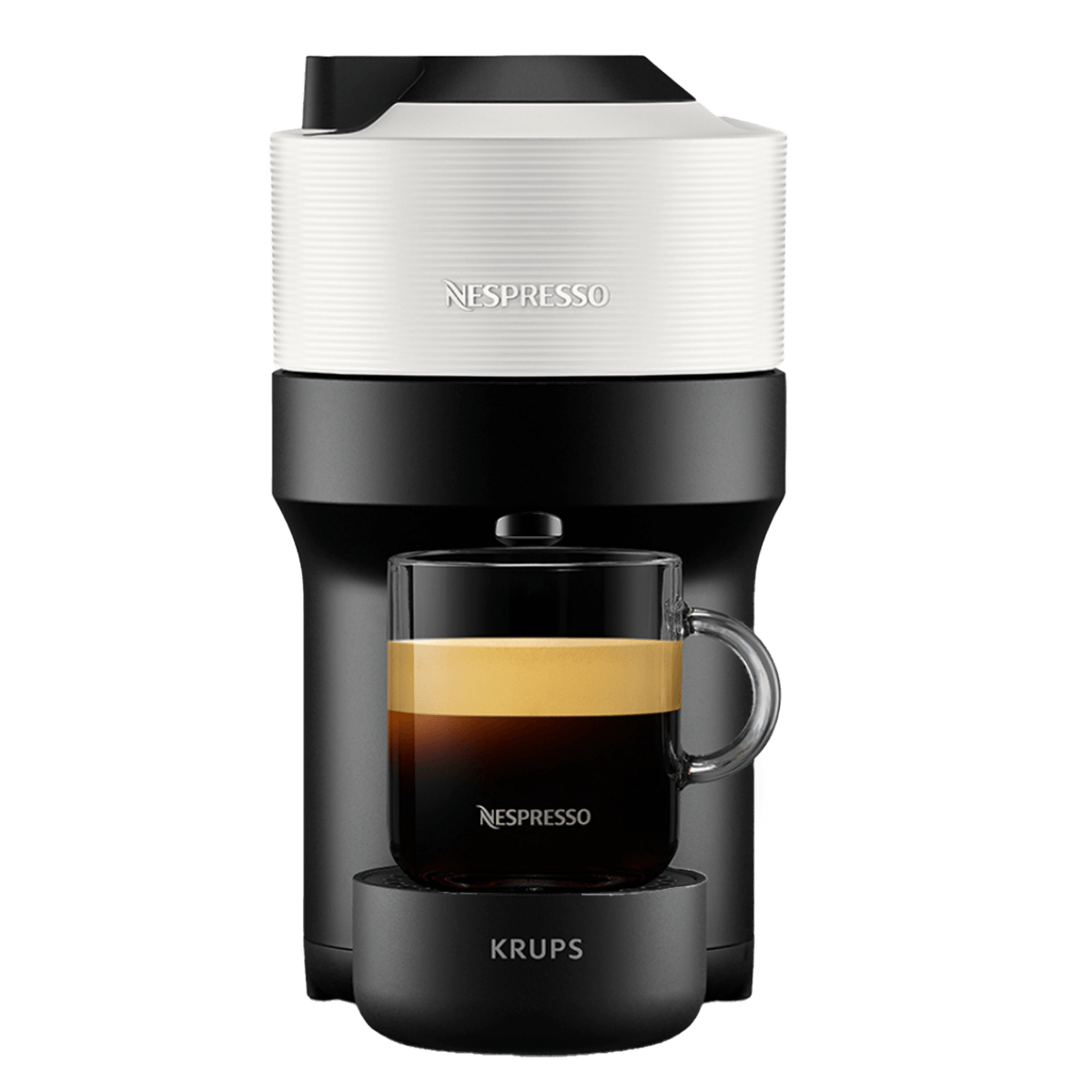KRUPS XN9211 Μηχανή Καφέ Nespresso Vertuo Pop & Aeroccino Coconut White - 2
