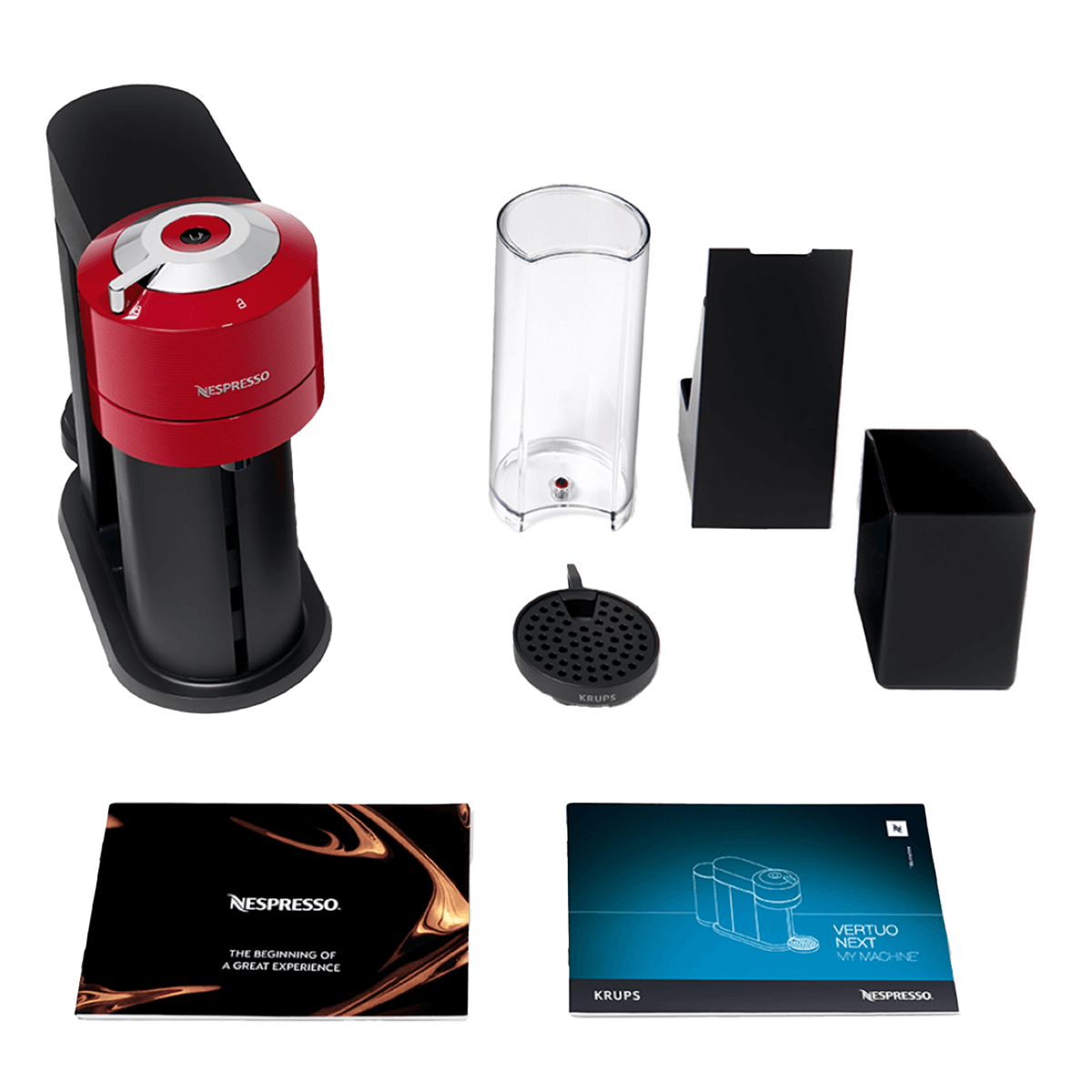 KRUPS XN9105 Μηχανή Καφέ Nespresso Vertuo Next Cherry Red - 5