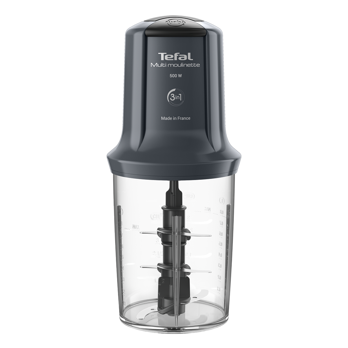 TEFAL MQ718BF0 Multi Moulinette XXL Πολυκόπτης 500W Γκρι