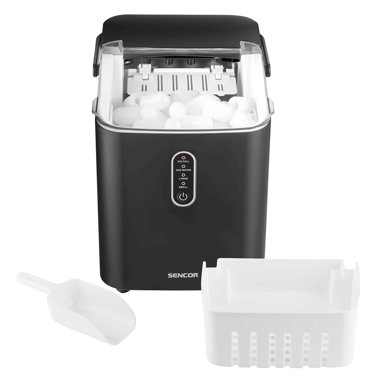 SENCOR SIM 2500BK Παγωμηχανή 12kg Μαύρο