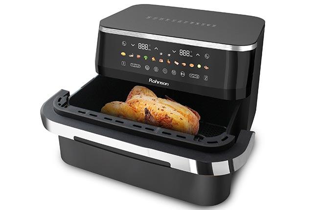 ROHNSON R-28019 Dual Φριτέζα Αέρος