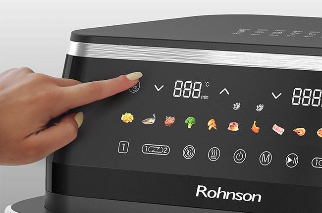 ROHNSON R-28019 Dual Φριτέζα Αέρος