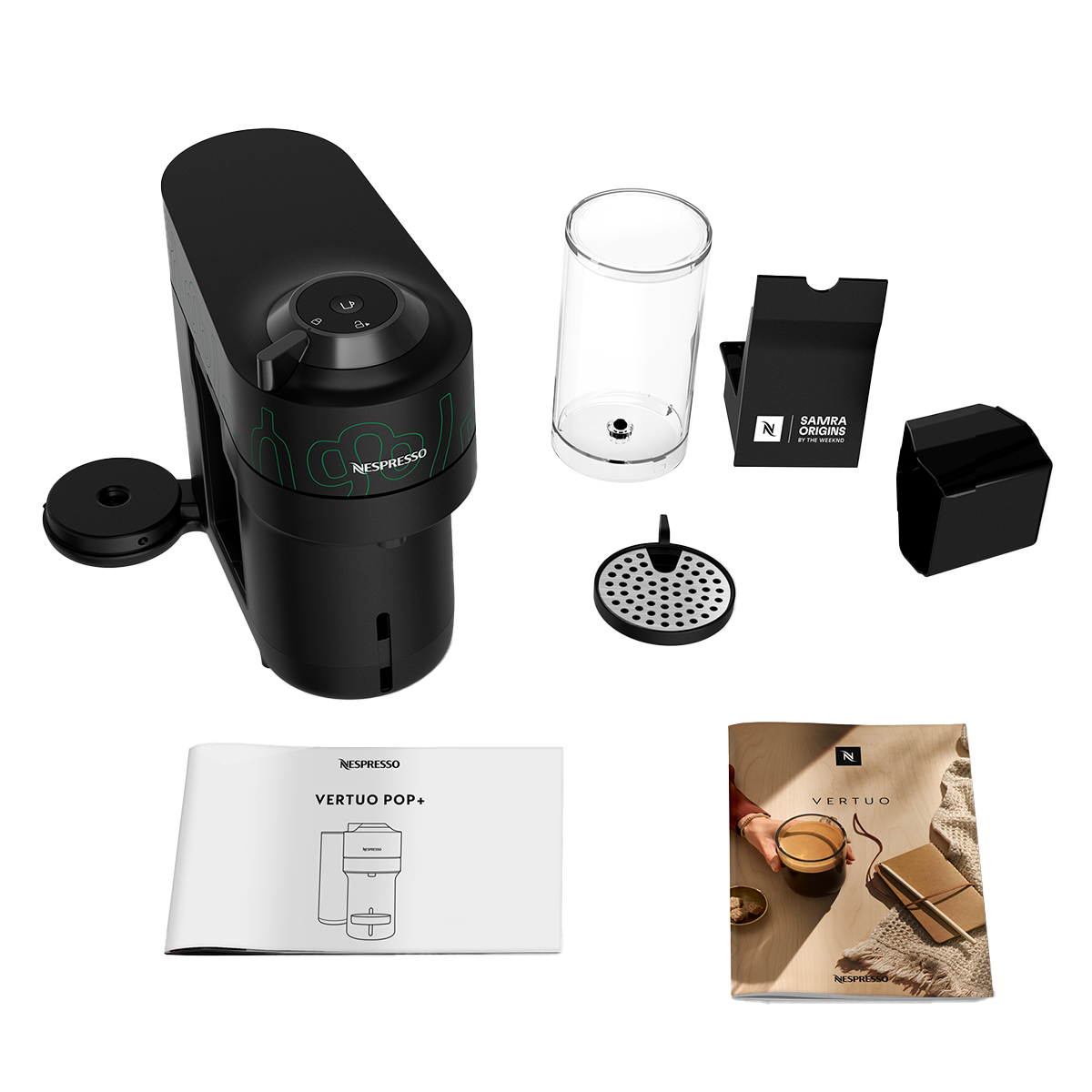 KRUPS XN9308F0 Μηχανή Καφέ Nespresso Vertuo Pop+ Samra Green - 5