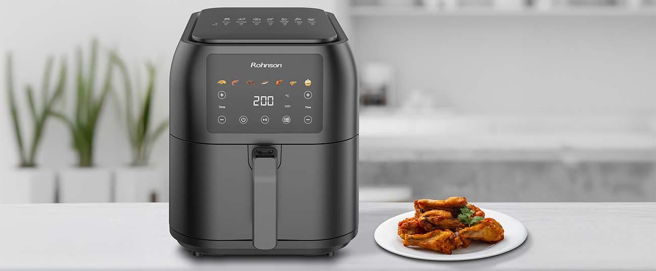  ROHNSON R-2878 Φριτέζα Αέρος 8Lt