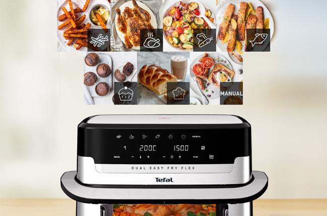 TEFAL EY922DE0 Dual Easy Fry Flex