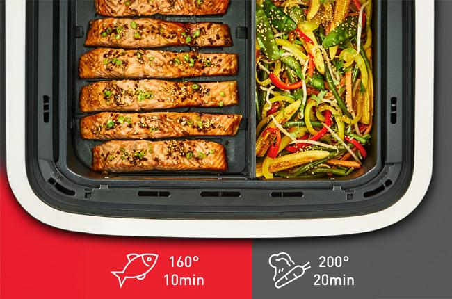 TEFAL EY922DE0 Dual Easy Fry Flex