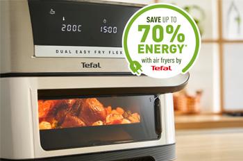 TEFAL EY922DE0 Dual Easy Fry Flex