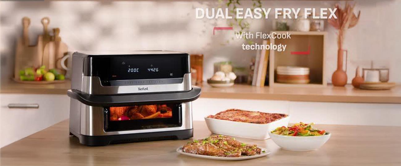 TEFAL EY922DE0 Dual Easy Fry Flex