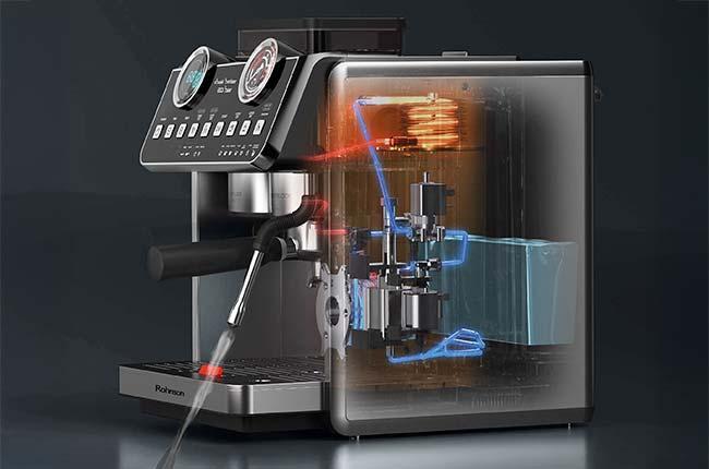 ROHNSON R-98200 Μηχανή Espresso