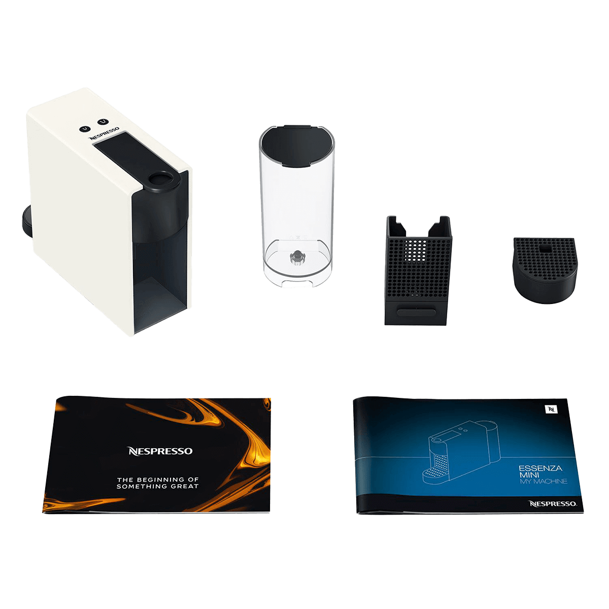 KRUPS XN1101V1 Μηχανή Καφέ Nespresso Original Essenza Mini White - 5