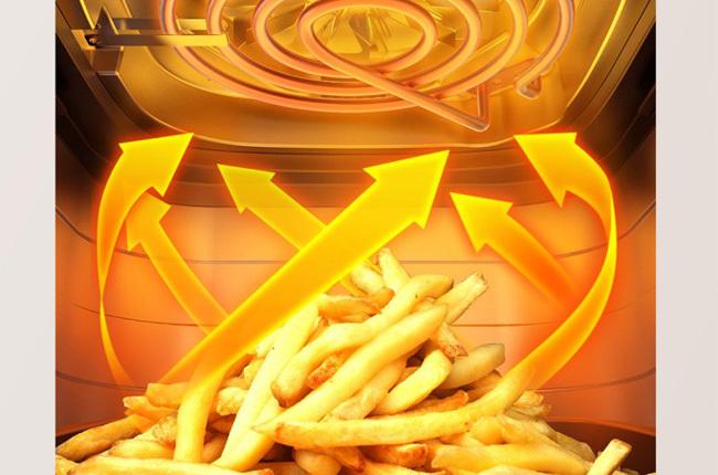 XIAOMI Smart Φριτέζα Αέρος 6.5Lt ισχύς