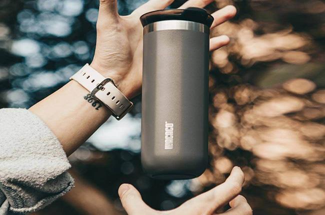 WOCACO Octaroma Travel Mug Ποτήρι Θερμός Ανοξείδωτο 