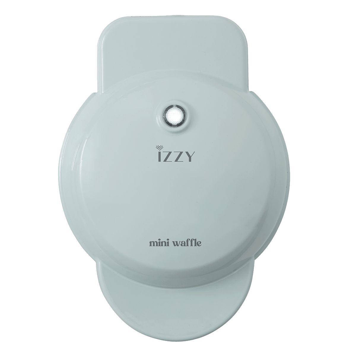 IZZY IZ-2044 Mini Βαφλιέρα με Αποσπώμενες Πλάκες Μπλε